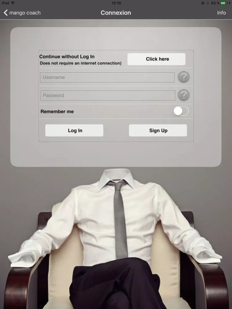 Zrzuty ekranu mango coach – NLP iPad 