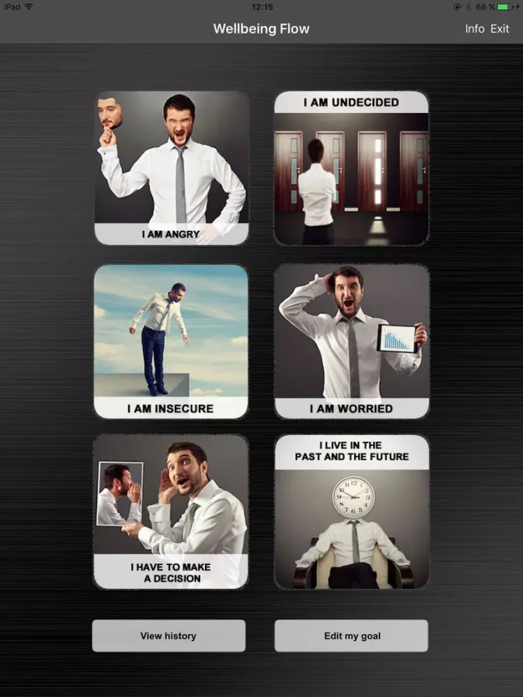 Zrzuty ekranu mango coach – NLP iPad 