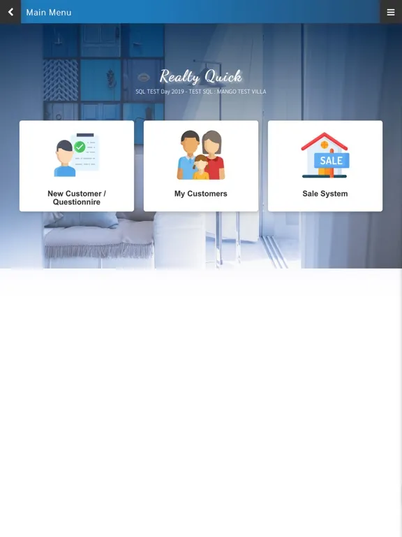 Mango Realty Quick iPad  স্ক্রিনশট