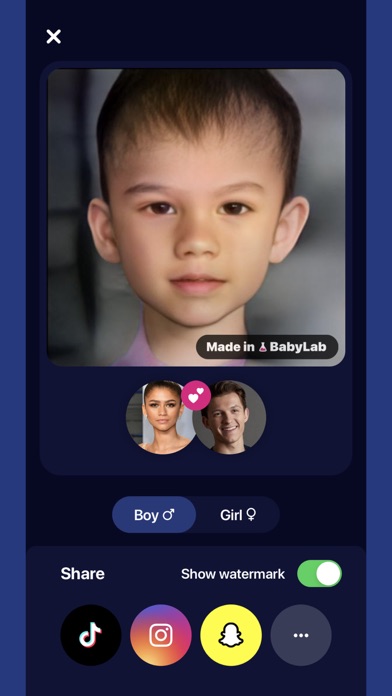 BabyLab - Baby Maker Generator スクリーンショット