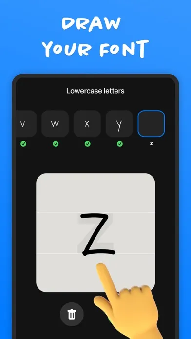 Captures d'écran de Fontmaker - Font Keyboard App