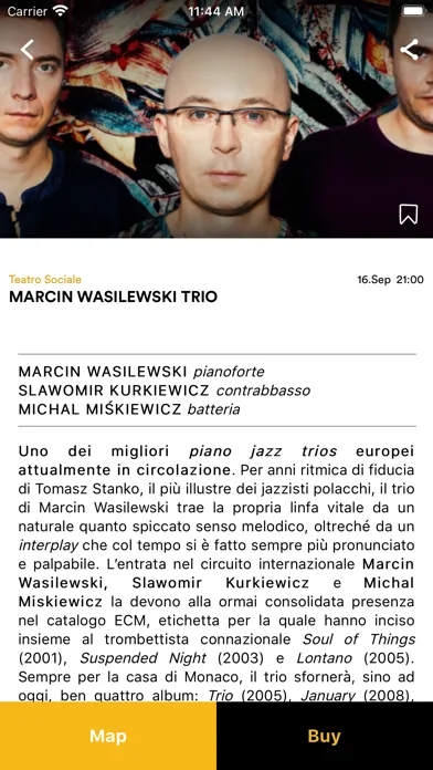 Tangkapan layar Bergamo Jazz Festival