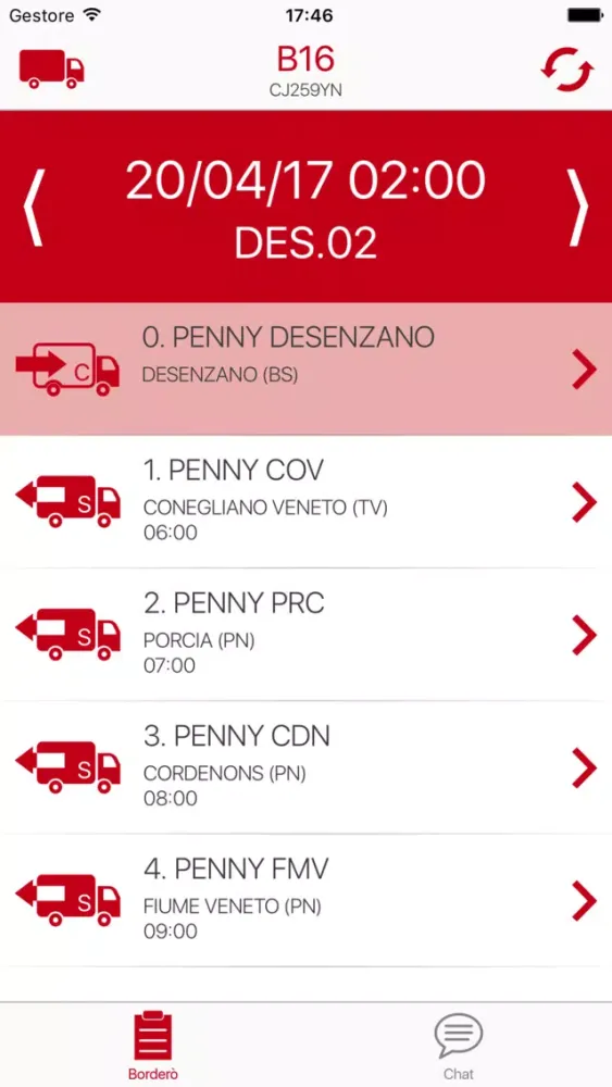 Tangkapan skrin Biondi Autotrasporti