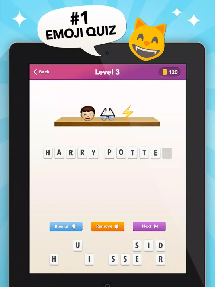 Emoji Quiz - Guess the emoji iPad  Screenshots