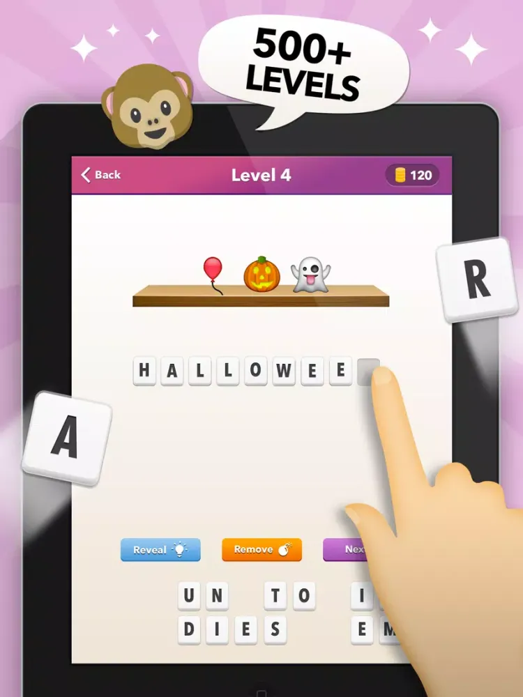 Emoji Quiz - Guess the emoji iPad  Screenshots