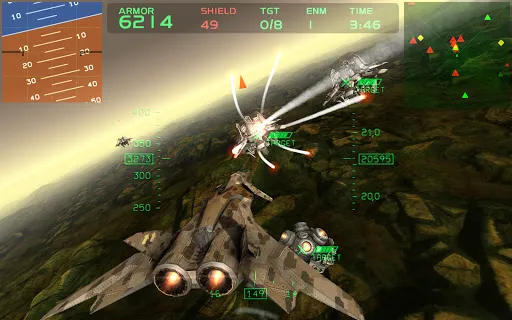 Zrzuty ekranu Fractal Combat X