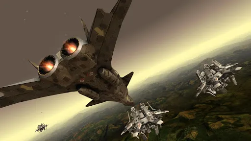 Zrzuty ekranu Fractal Combat X