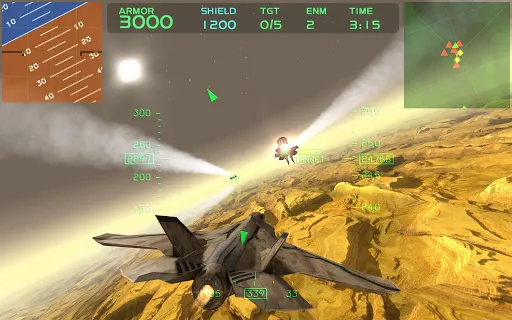 Zrzuty ekranu Fractal Combat X