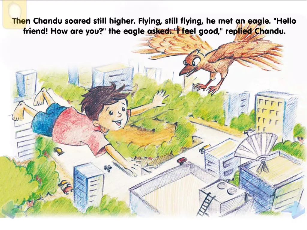 Flying High - Read Along Library of interactive stories,poems,rhymes,pratham books and other books for children iPad Screenshots