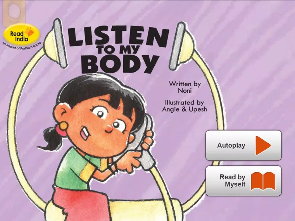 Listen To My Body - Learn Human Anatomy through read along,interactive,Children's Books iPad  Screenshots