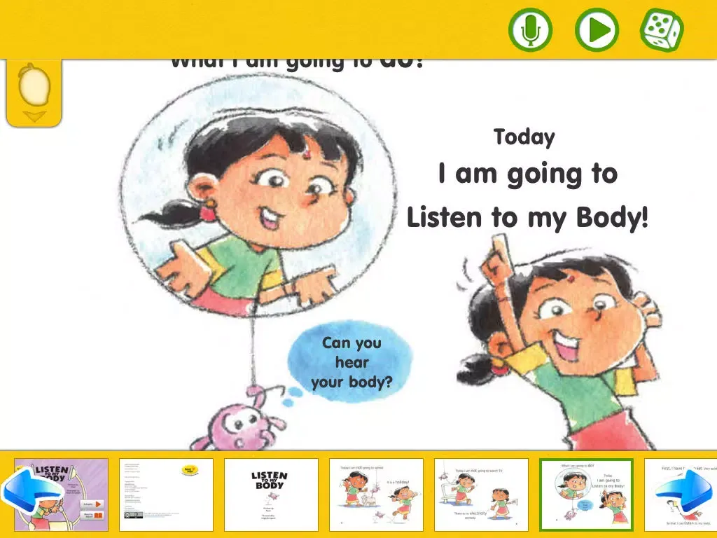 Listen To My Body - Learn Human Anatomy through read along,interactive,Children's Books iPad  Screenshots