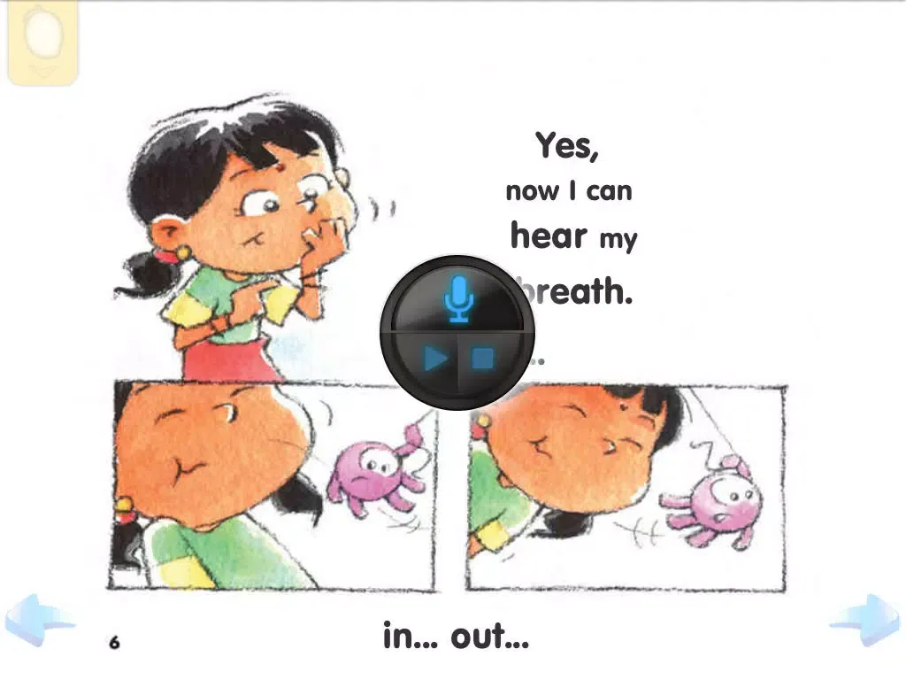 Listen To My Body - Learn Human Anatomy through read along,interactive,Children's Books iPad  Screenshots