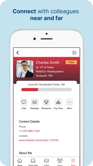 Ảnh chụp màn hình của MangoApps