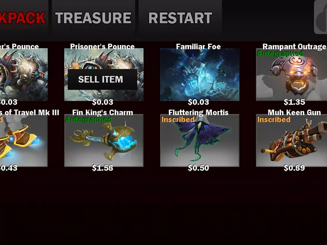 Capturas de tela do Treasure Opening for Dota 2 iPad 