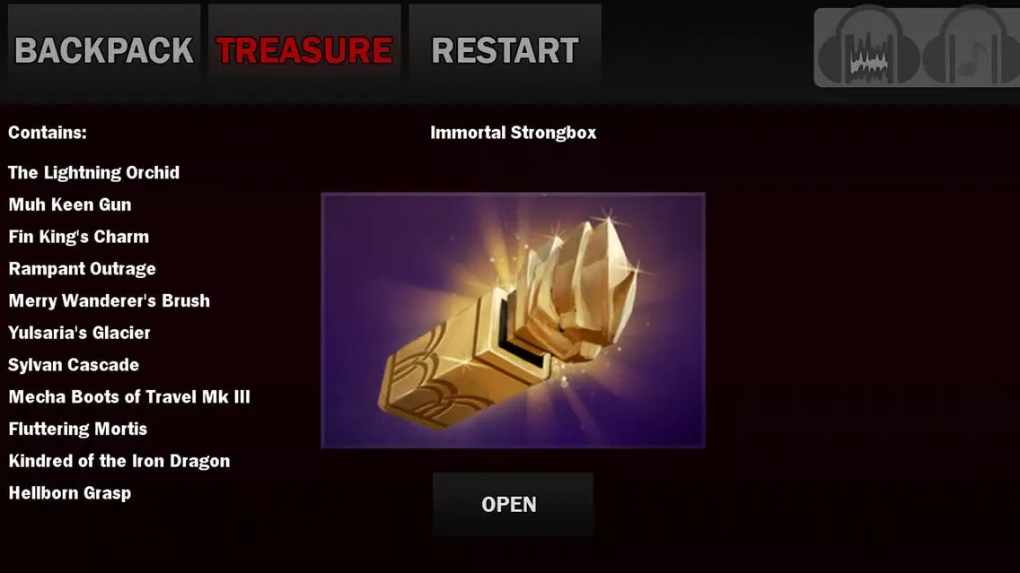 Capturas de tela do Treasure Opening for Dota 2