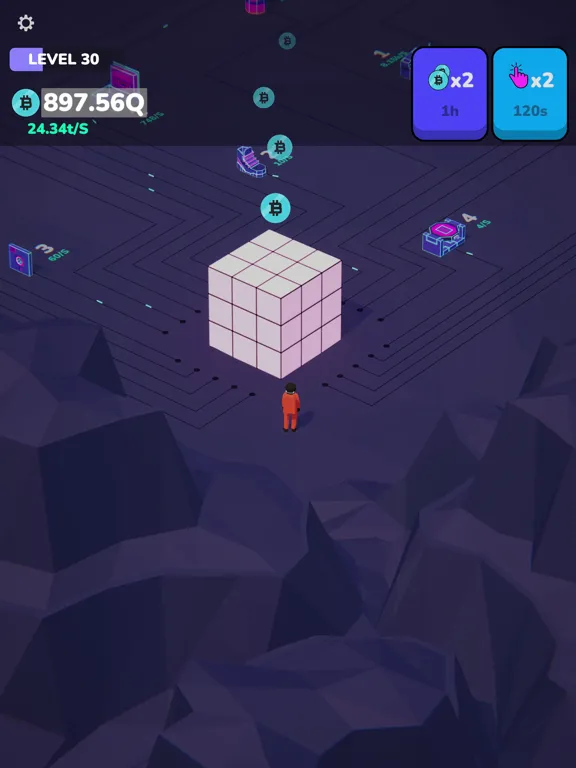Captures d'écran de Bitcoin Moon iPad 