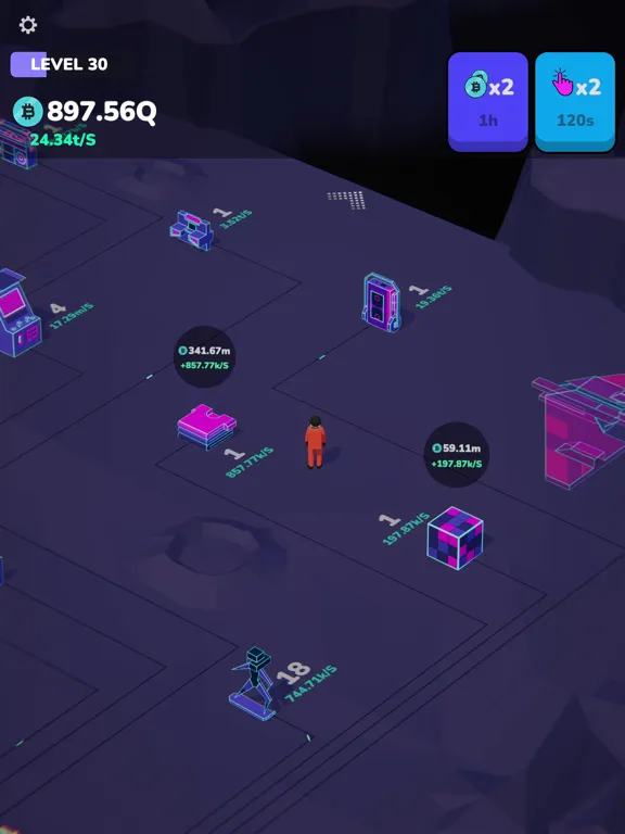 Captures d'écran de Bitcoin Moon iPad 
