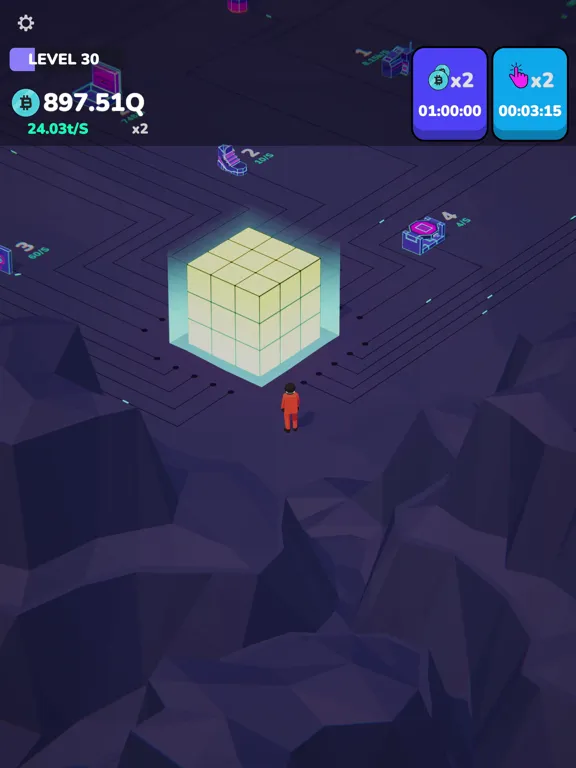 Captures d'écran de Bitcoin Moon iPad 