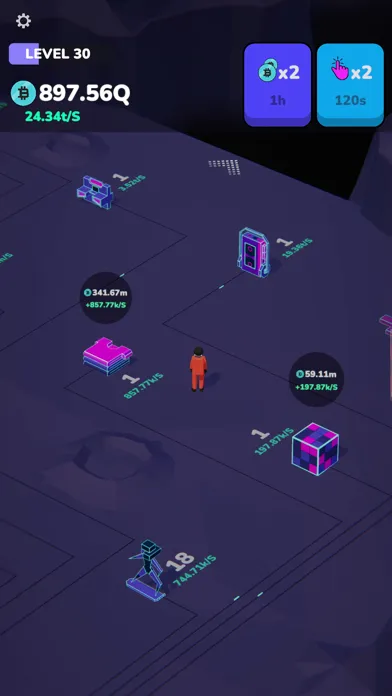 Captures d'écran de Bitcoin Moon