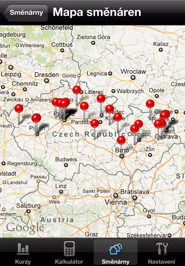 Kurzy měn Screenshots