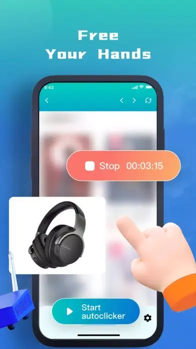 Скриншоты AutoClicker pro-MQ Auto Tap