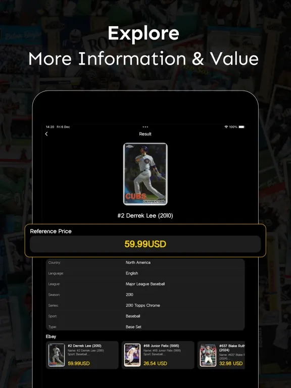 Card Identifier Card Value iPad  স্ক্রিনশট