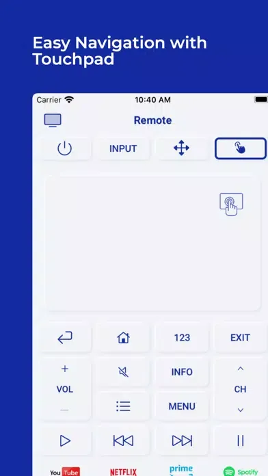 Zrzuty ekranu Smart remote for Samsung TV .