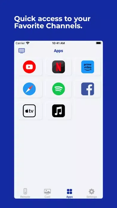 Zrzuty ekranu Smart remote for Samsung TV .