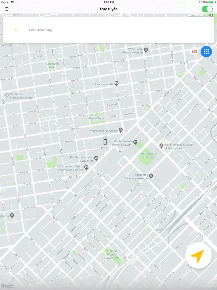 Mạnh Huyền Taxi 68 Driver iPad  Ekran Görüntüleri