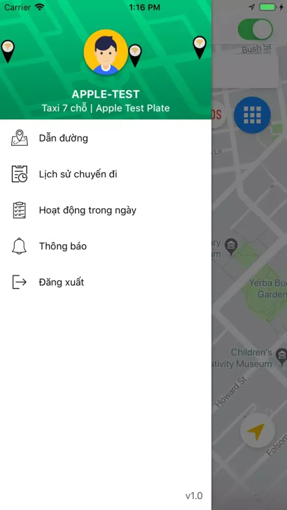 Mạnh Huyền Taxi 68 Driver Ekran Görüntüleri