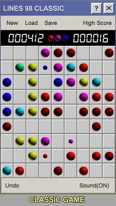 Скриншоты Line 98: Color Balls Standard
