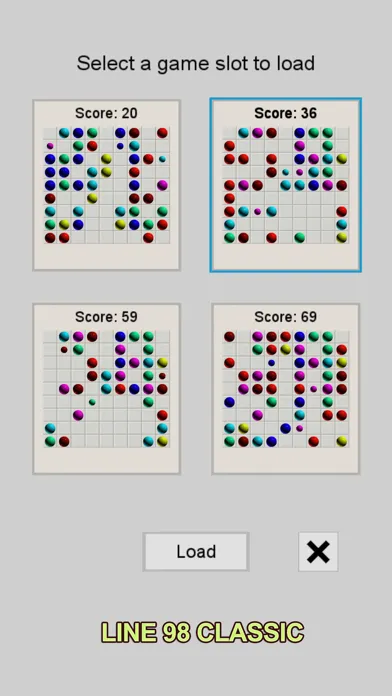 Скриншоты Line 98: Color Balls Standard