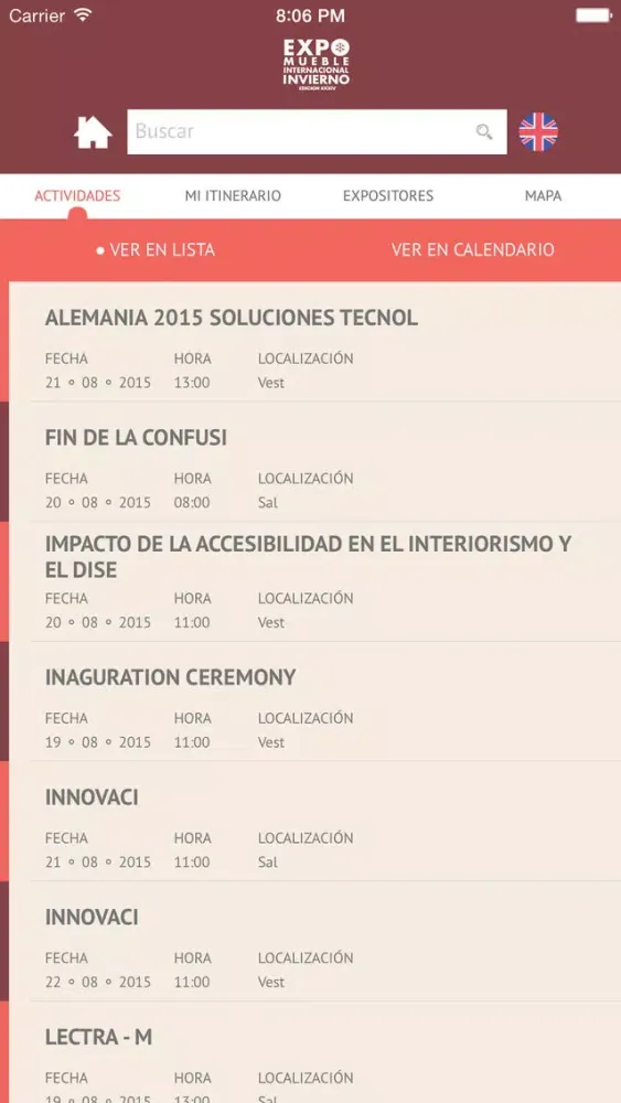 Expo Mueble Internacional سکرین شاٹس
