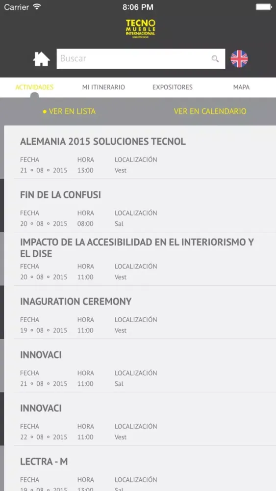 Expo Mueble Internacional سکرین شاٹس