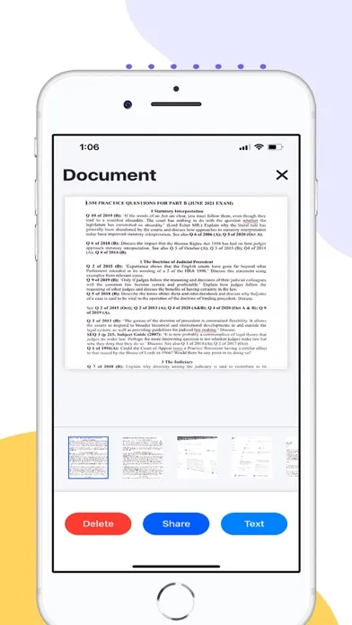 PDF Scanner : Doc Scanning App Screenshots