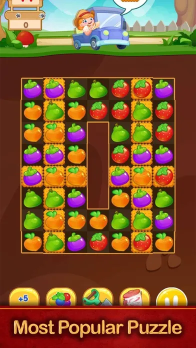 Fruits Garden : Swipe Juice سکرین شاٹس