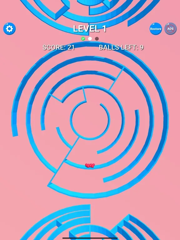Zrzuty ekranu Tenkyu : Rolly Ball Legend iPad 
