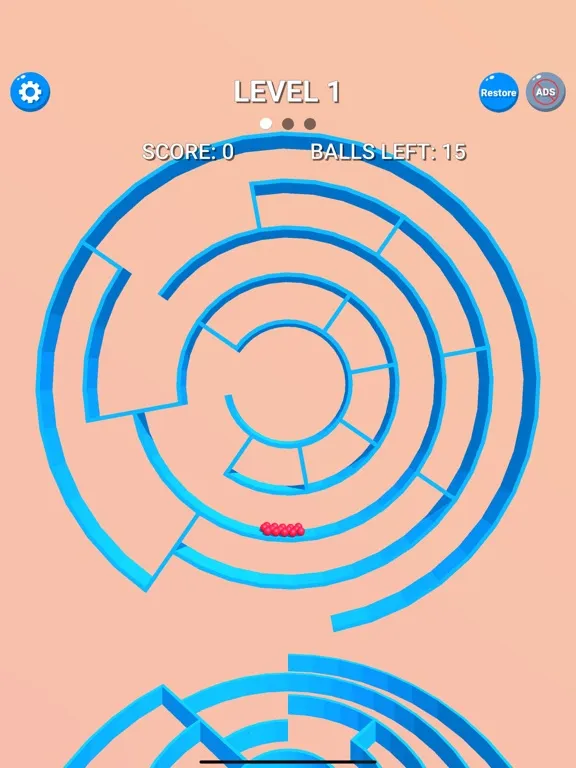 Zrzuty ekranu Tenkyu : Rolly Ball Legend iPad 