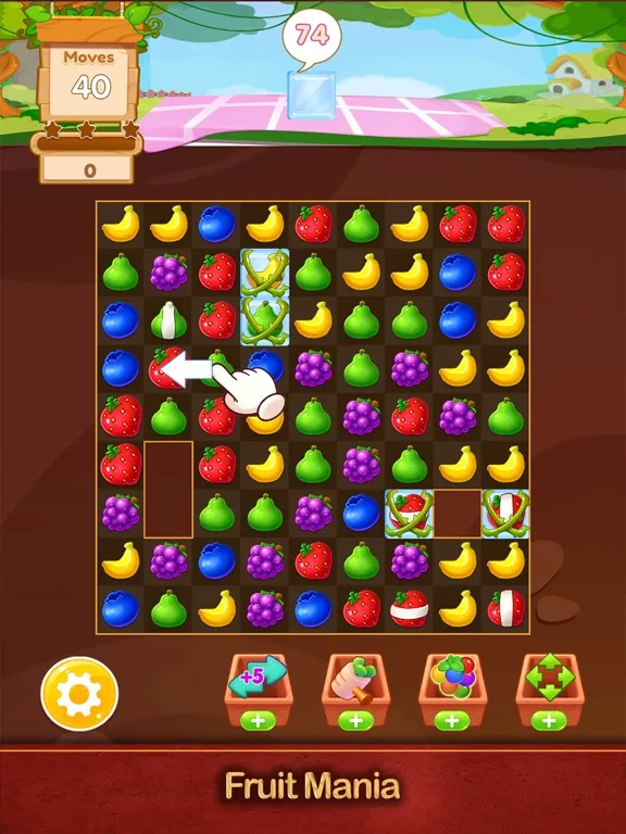 Fruits Mania : Match3 Legend iPad  Screenshots
