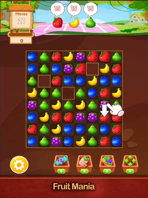 Fruits Mania : Match3 Legend iPad  Screenshots