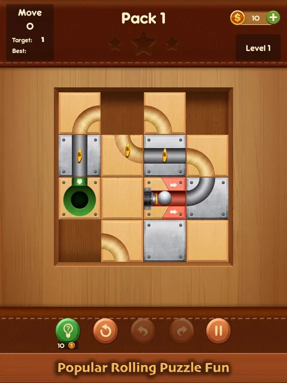 Slide the Ball : 3D Rolling iPad  Ekran Görüntüleri