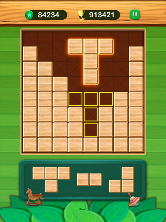Block Puzzle Wood Origin iPad  Screenshots