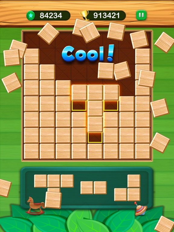 Block Puzzle Wood Origin iPad  Screenshots