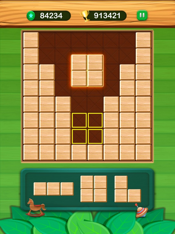 Block Puzzle Wood Origin iPad  Screenshots