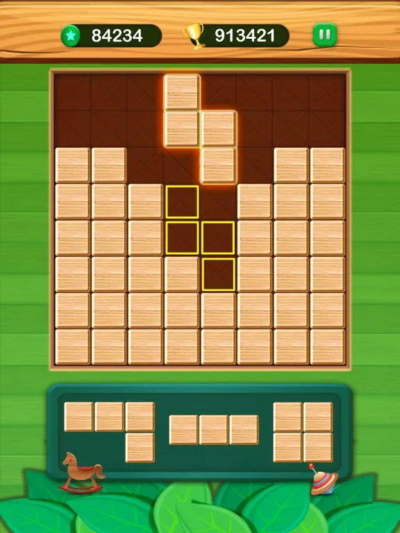 Block Puzzle Wood Origin iPad  스크린샷