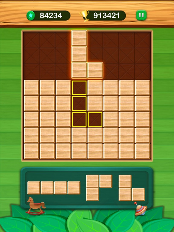 Block Puzzle Wood Origin iPad  Screenshots