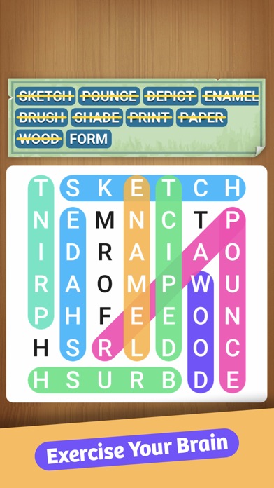 Tangkapan skrin Hidden Words : Crossword Jam