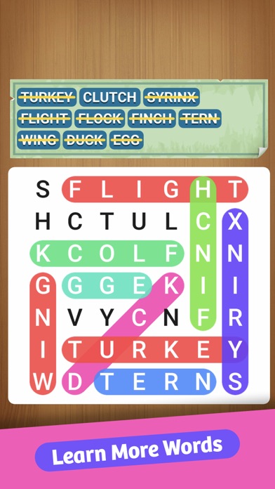 Tangkapan skrin Hidden Words : Crossword Jam