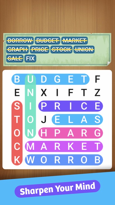 Tangkapan skrin Hidden Words : Crossword Jam