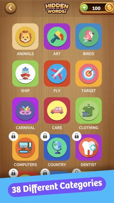 ภาพหน้าจอของ Hidden Words : Crossword Jam